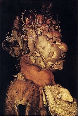 Earth, by Giuseppe Arcimboldo, ca. 1575